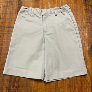 Classroom Adjustable Waistband Khaki School Uniforms Shorts Size 7